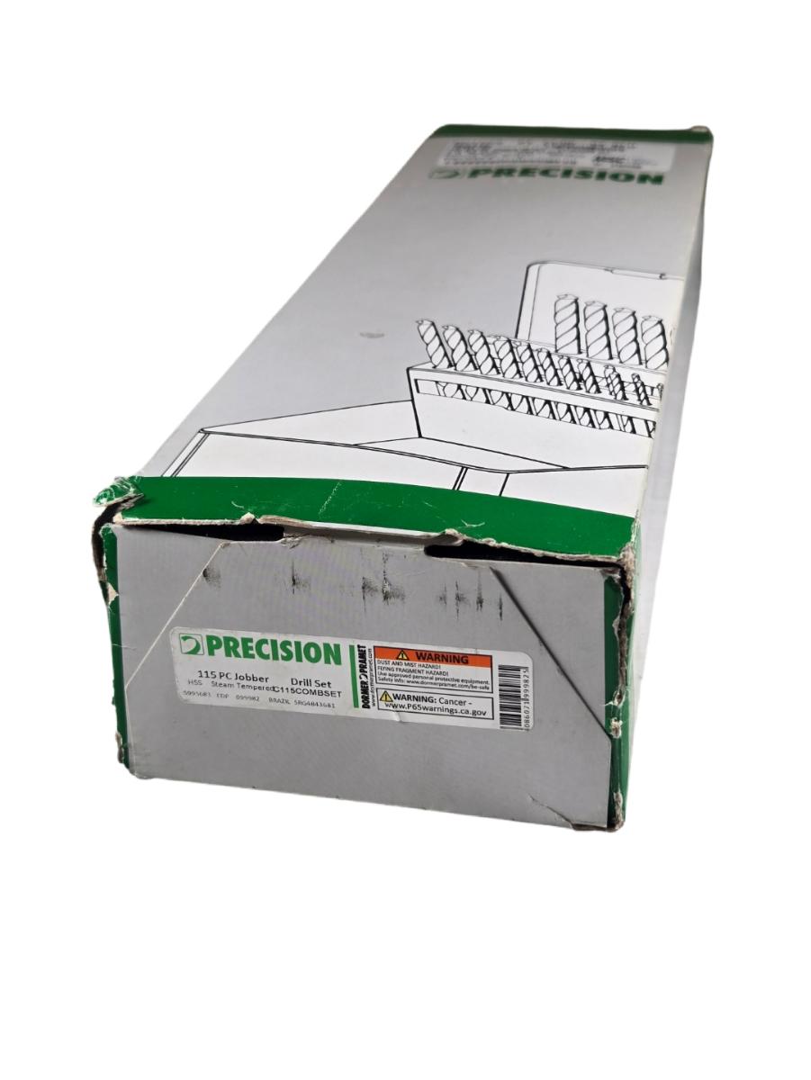 Precision 5995683 HSS jobber drill set