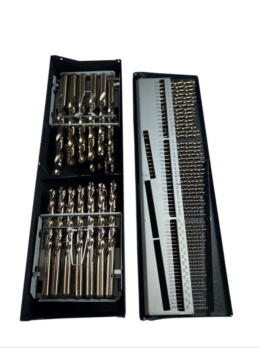 Precision C115COMBCSET Jobber drill set