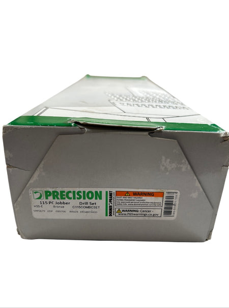 Precision C115COMBCSET Jobber drill set