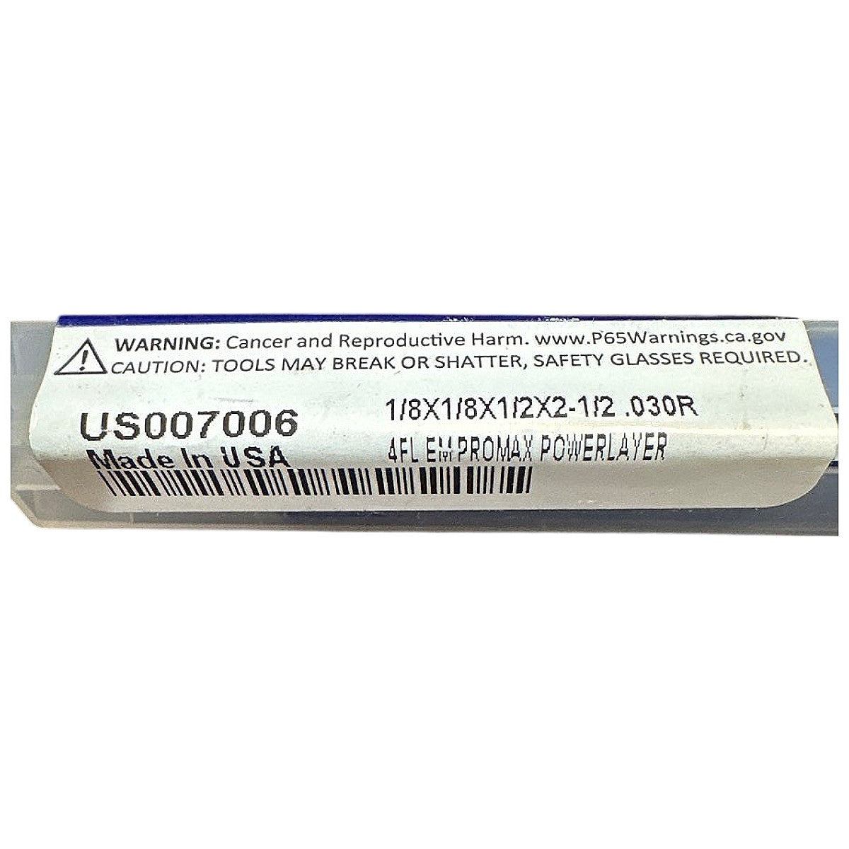 ProMax US007006 carbide end mill