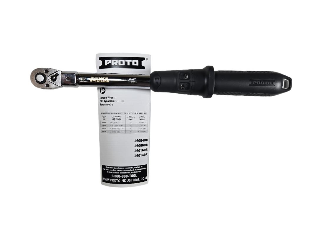 proto J6004DR Adjustable Click-Type Torque Wrench