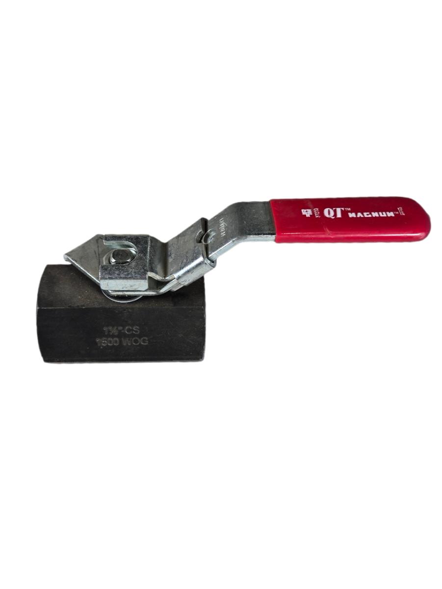 QT Magnum 37210 1-1/2" carbon steel ball valve