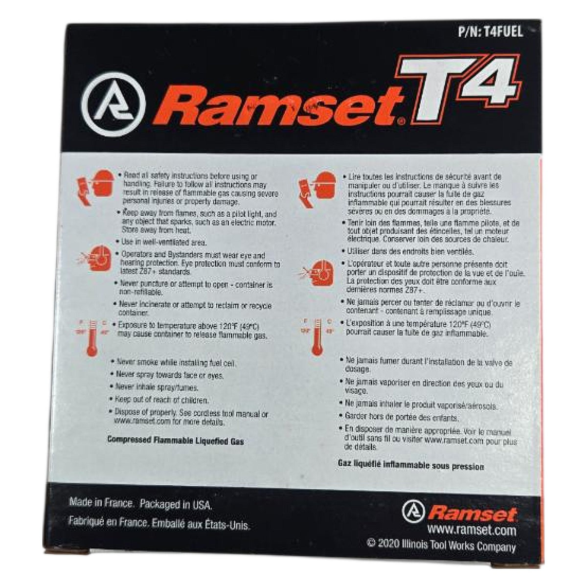 RAMSET T4FUEL nailer fuel cell