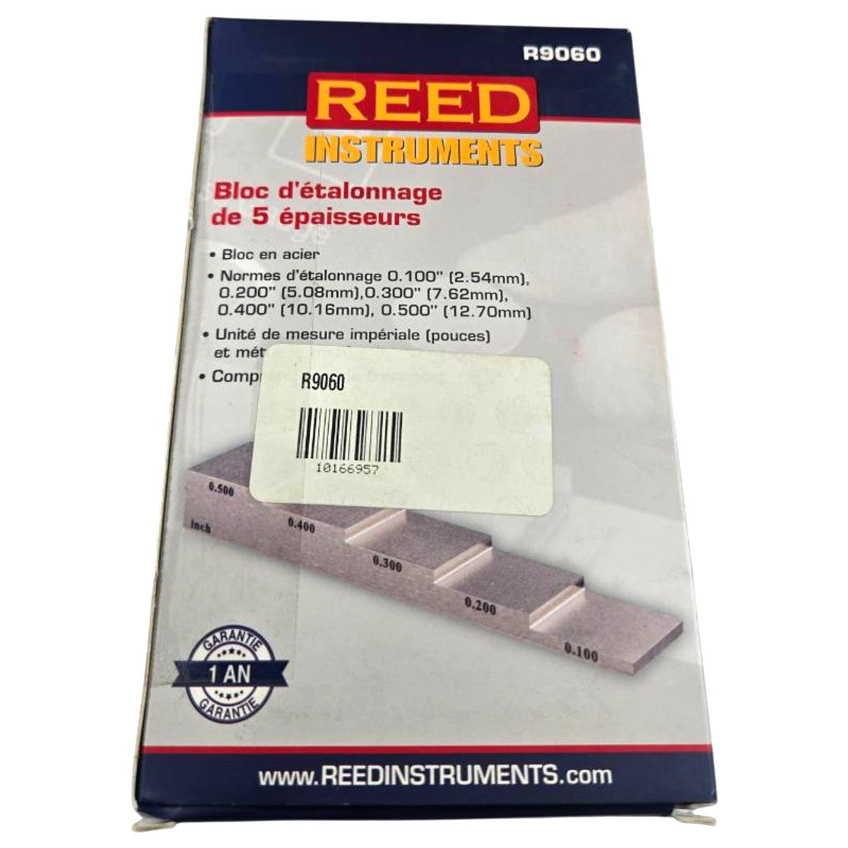 Reed Instruments R9060 5-Step Calibration Block
