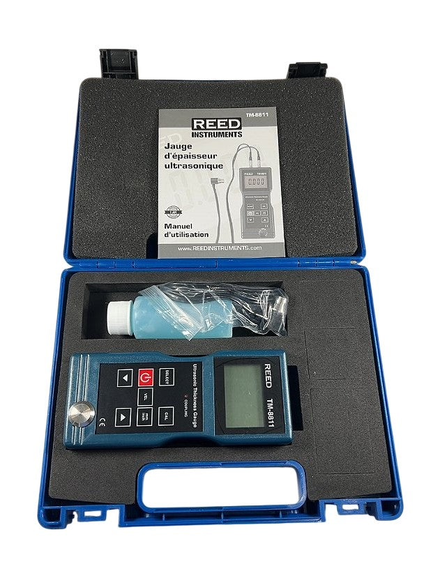 Reed Instruments TM-8811 ultrasonic thickness gauge