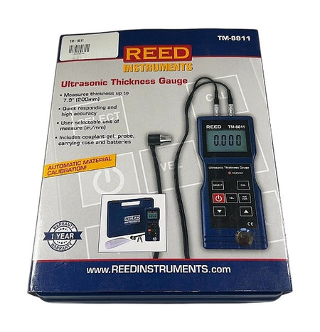 Reed Instruments TM-8811 ultrasonic thickness gauge