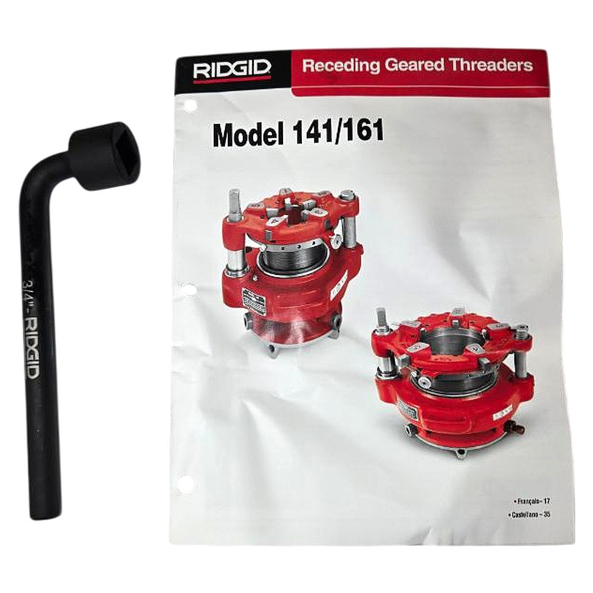 Ridgid 36620 Receding Geared Threader