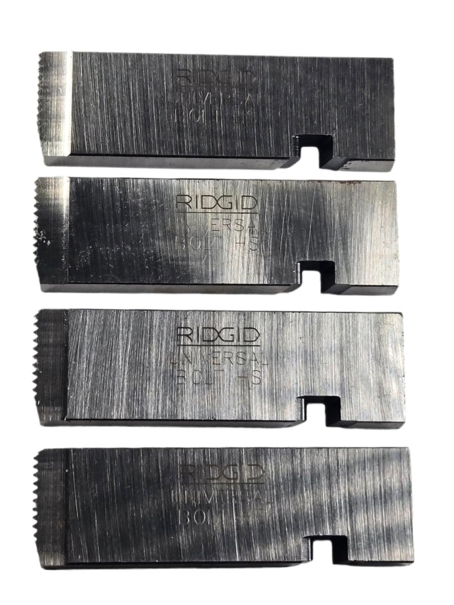 Ridgid 48235 1/2-13 UNC High Speed Universal Bolt Thread Chaser Dies 4-Pk