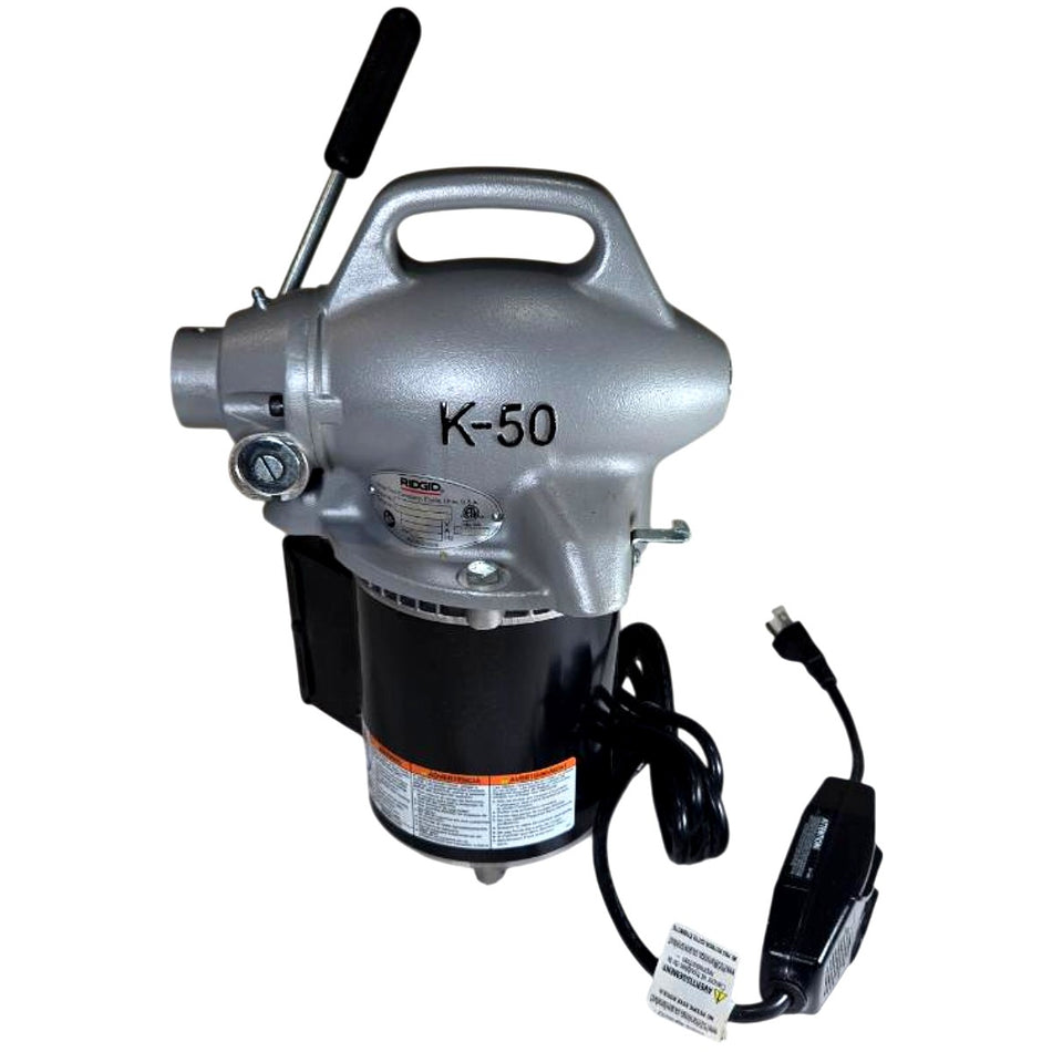 Ridgid K-50 sectional drain cleaning machine