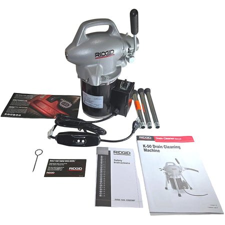 Ridgid K-50 sectional drain cleaning machine