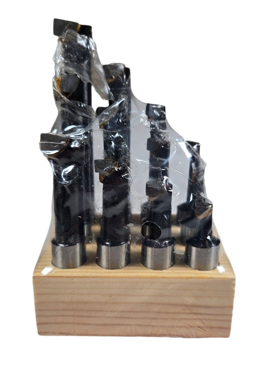 Carbide Tipped 375-1406 5/8" Shank x 5/16"-11/16" Min Dia 12-Pc Boring Bar Set