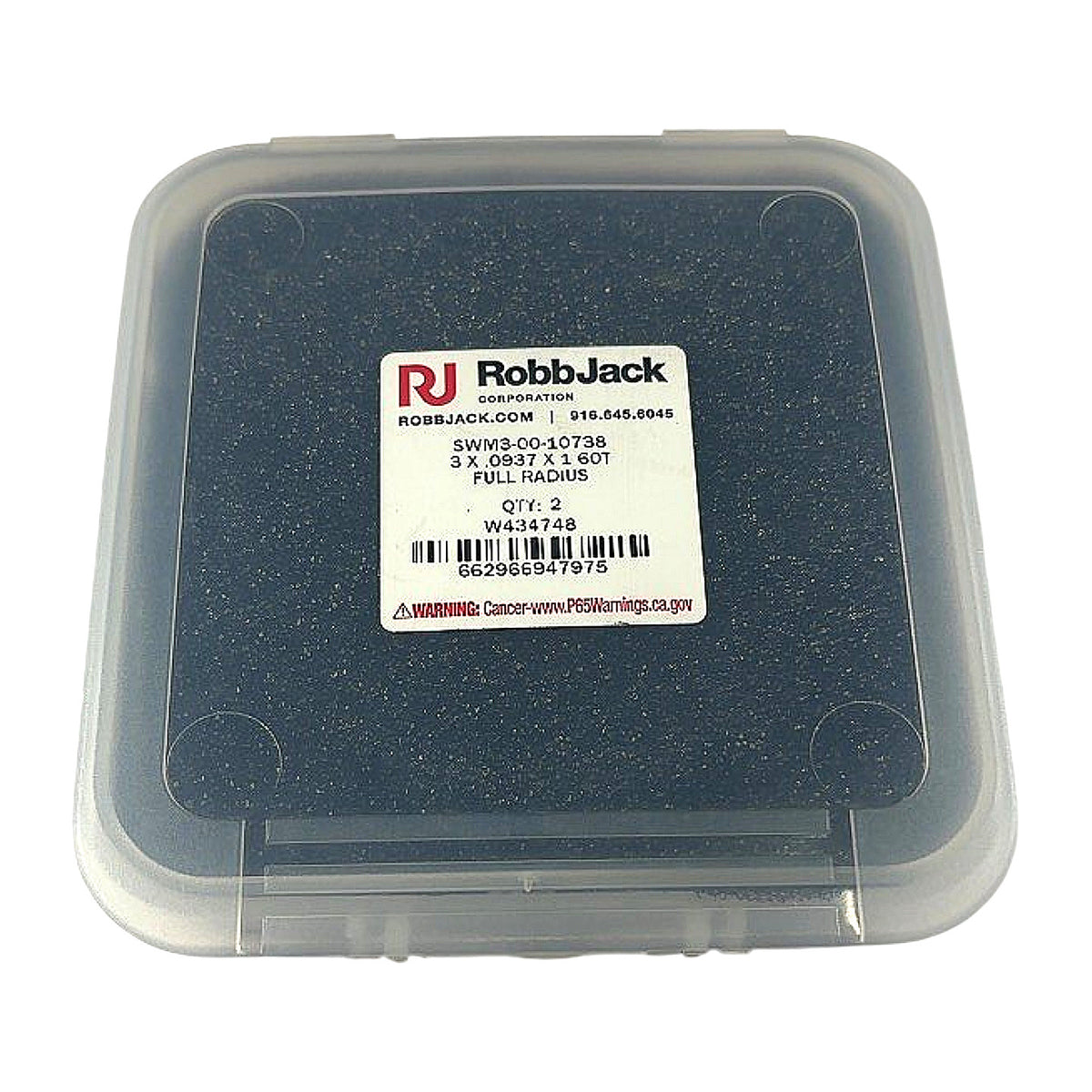 RobbJack SWM3-00-10738 carbide slitting saw