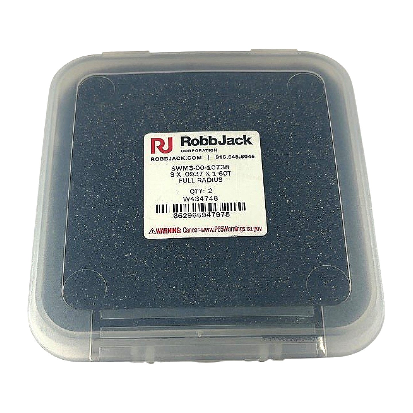 RobbJack SWM3-00-10738 carbide slitting saw
