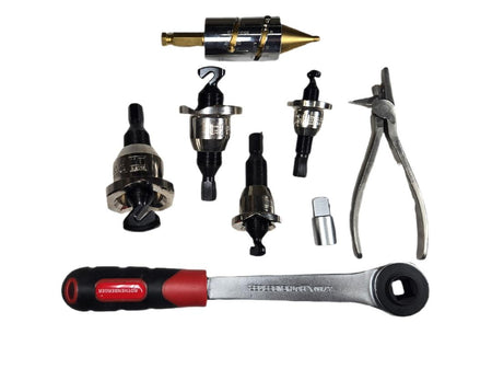 Rothenberger 22124 pipe tee extractor set