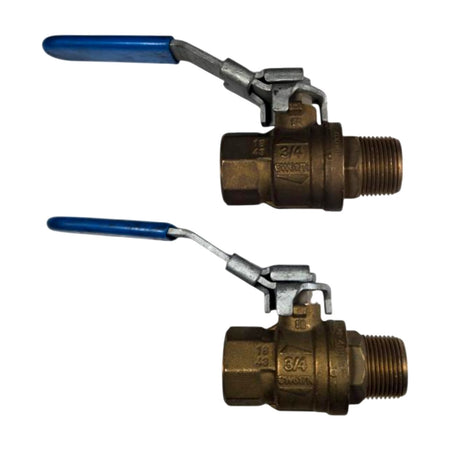 Rub Inc 113655 3/4" brass ball valve