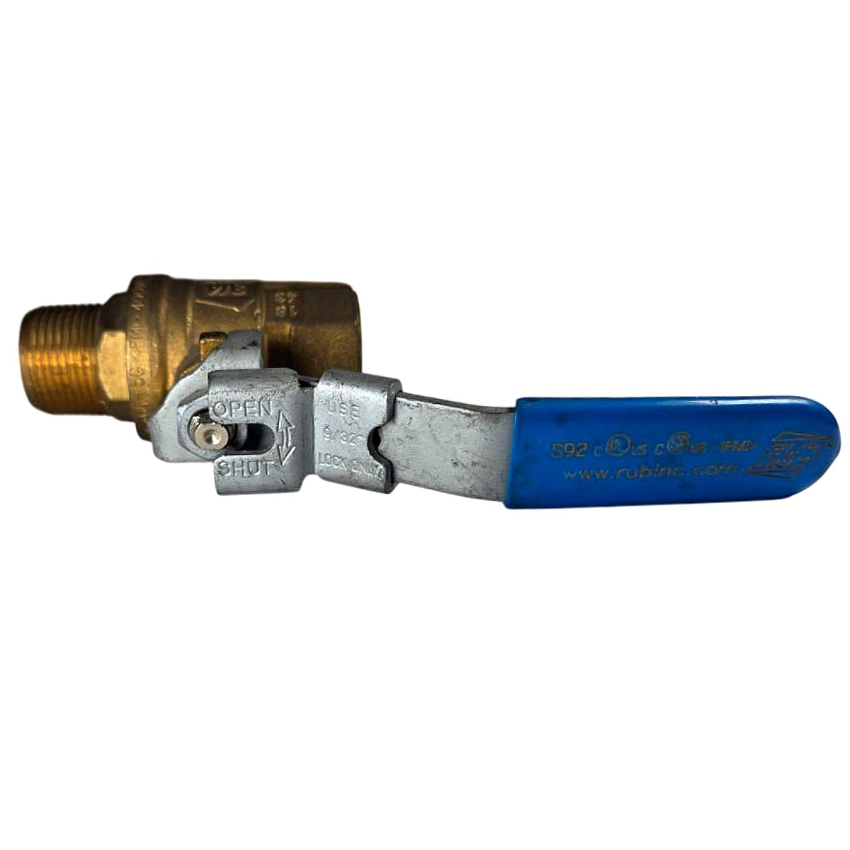 Rub Inc 113655 3/4" brass ball valve