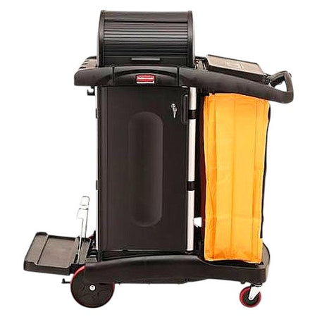 Rubbermaid FG9T7500BLA Janitorial Housekeeping Cart