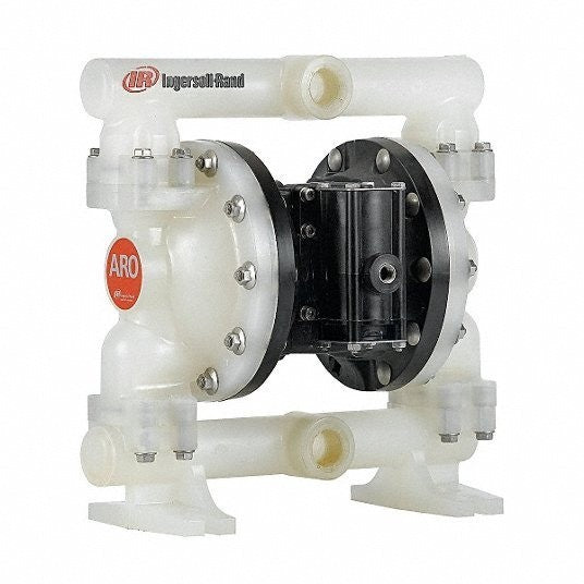 ARO PD10P-APS-PAA 1" NPTF 51.5 GPM Polypropylene Bolt Double Diaphragm Pump