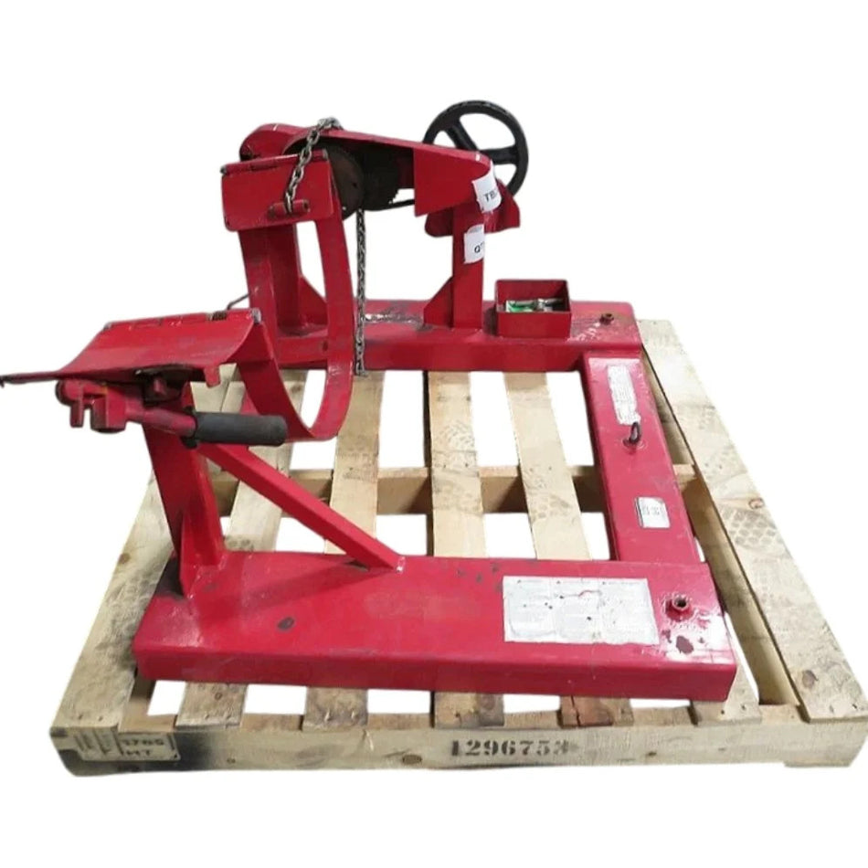 Dayton 21VG50A Fork Mounted w/ Steel Chain 1500 lb 55 Gal Drum Lifter