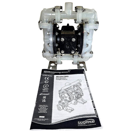 Sandpiper S05B2PBPPNS Air-Operated Diaphragm Pump