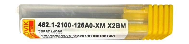 Sandvik 462.1-2100-125A0-XM X2BM solid carbide drill