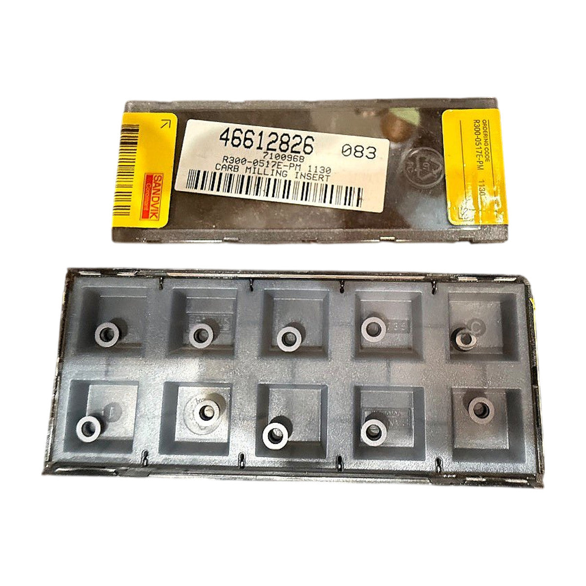 Sandvik 7100968 carbide milling insert