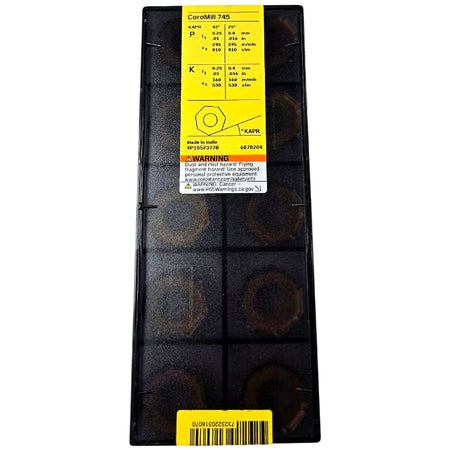 Sandvik 745R-2109E-M50 4230 carbide milling insert