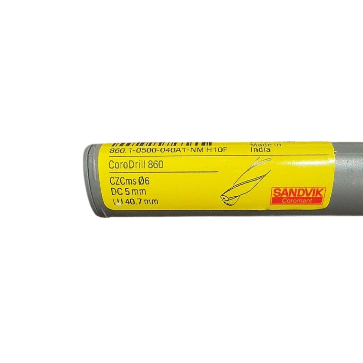 Sandvik 860.1-0500-040A1-NM H10F solid carbide drill