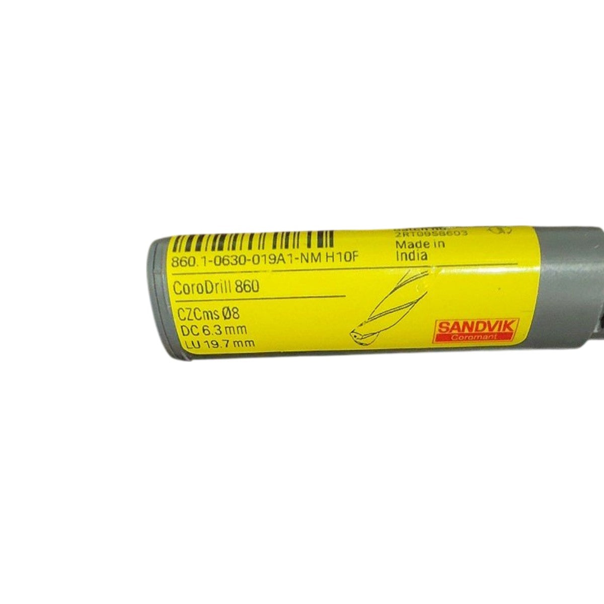 Sandvik 860.1-0630-019A1-NM H10F indexable carbide drill