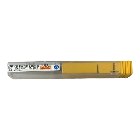 Sandvik 862.1-0226-018A1-GM GC34 2.26mm CoroDrill solid carbide micro drill