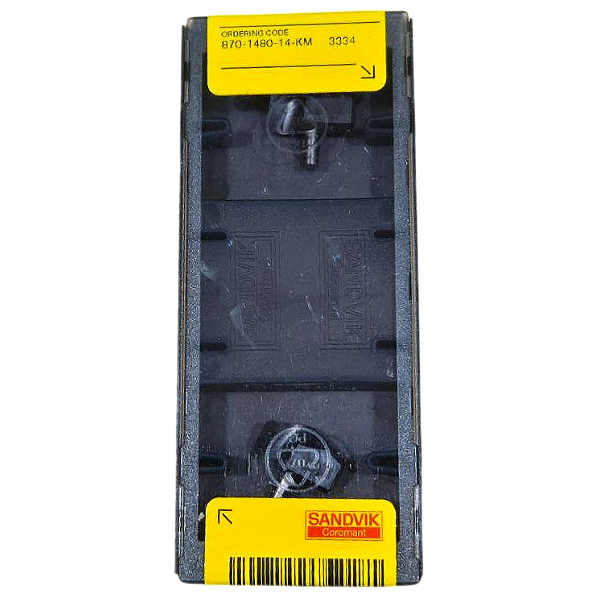Sandvik 870-1480-14-KM 3334 replaceable drill tip insert