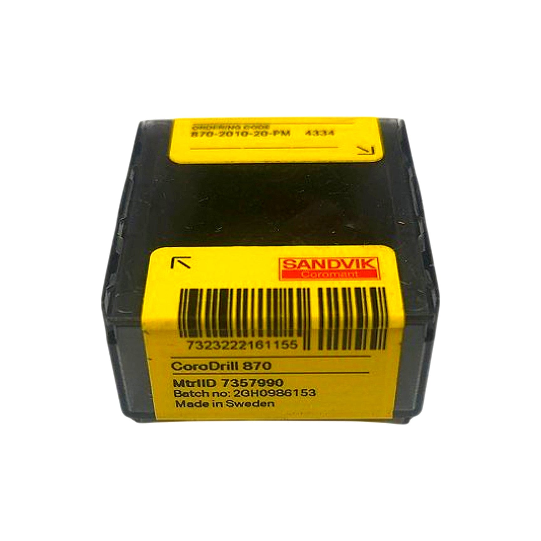 sandvik 870-2010-20-PM 4334 CoroDrill 870 indexable drill insert