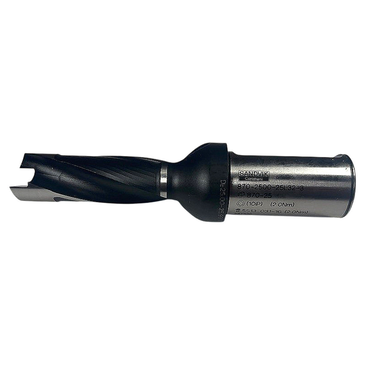 Sandvik 870-2500-25L32-3 indexable insert drill body