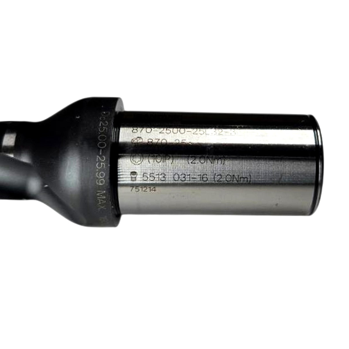 Sandvik 870-2500-25L32-3 Indexable Tip Drill Body