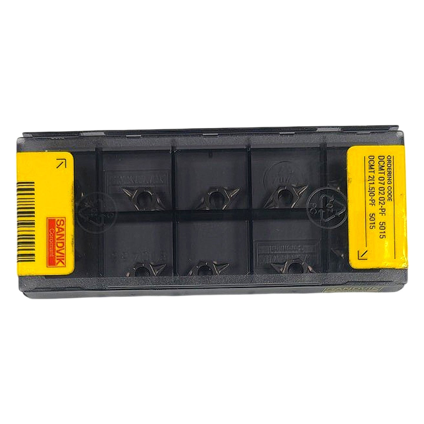 Sandvik DCMT 07 02 02-PF 5015 carbide turning insert