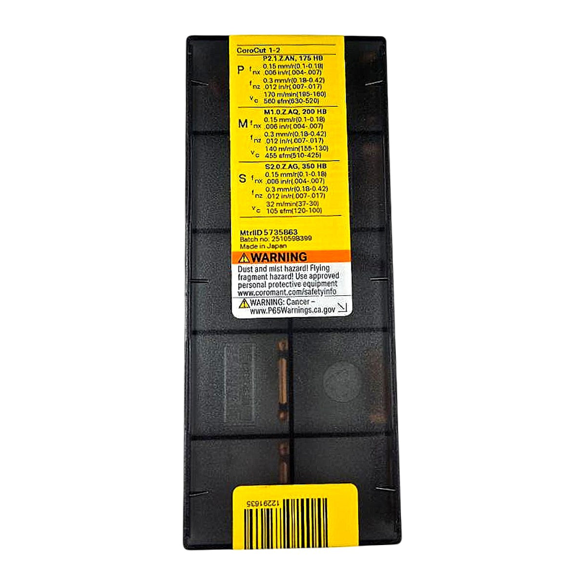 Sandvik N123F2-0318-RO 1125 carbide grooving insert
