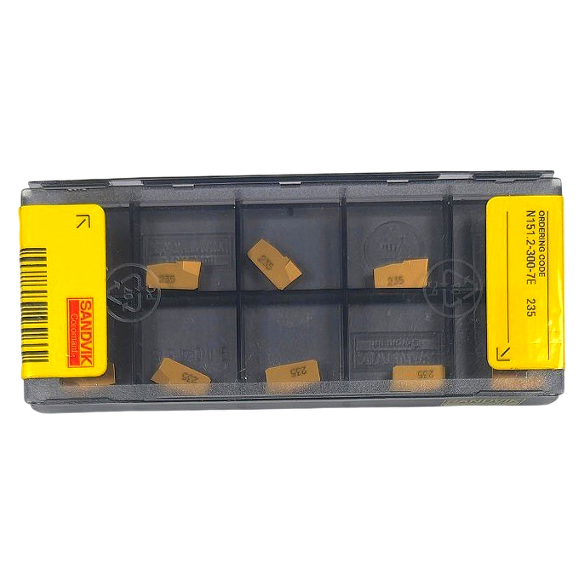Sandvik N151.2-300-7E 235 T-Max Q-Cut carbide grooving insert