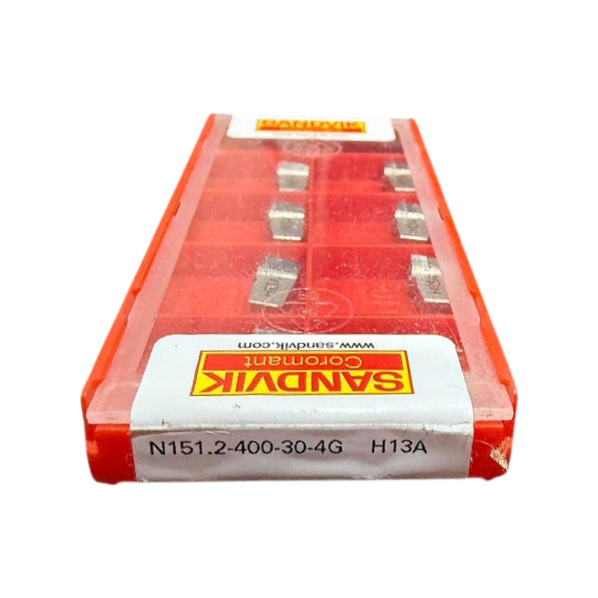 Sandvik N151.2-400-30-4G H13A carbide grooving insert