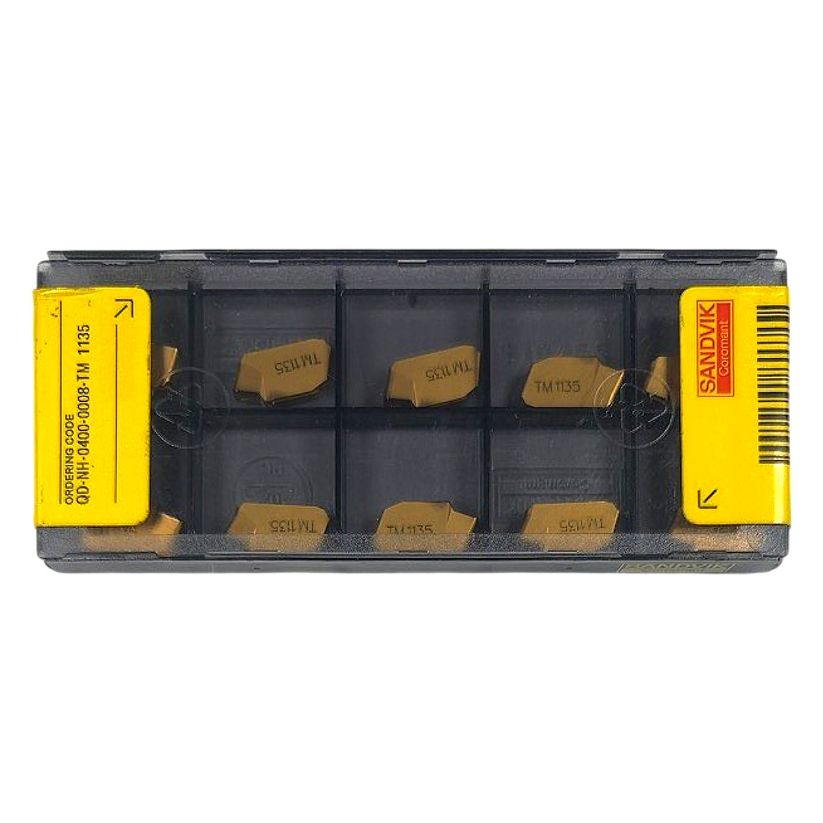 Sandvik QD-NH-0400-0008-TM 1135 CoroCut QD carbide grooving insert