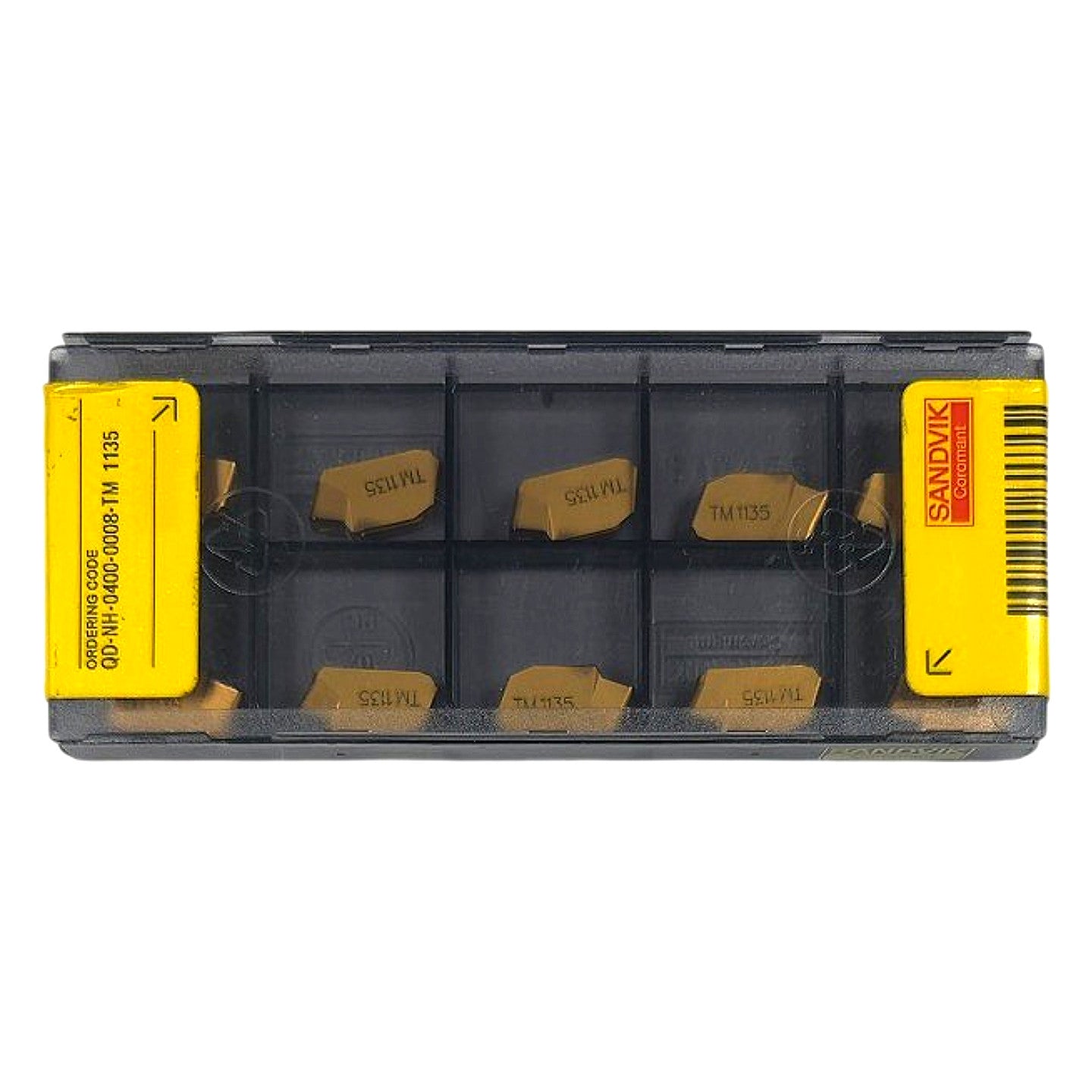 Sandvik QD-NH-0400-0008-TM 1135 CoroCut QD carbide grooving insert