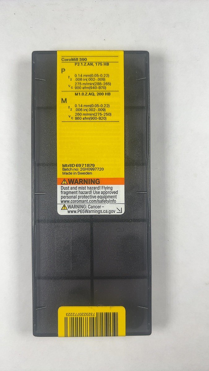 Sandvik R390-18 06 64H-PL 1130 carbide milling insert