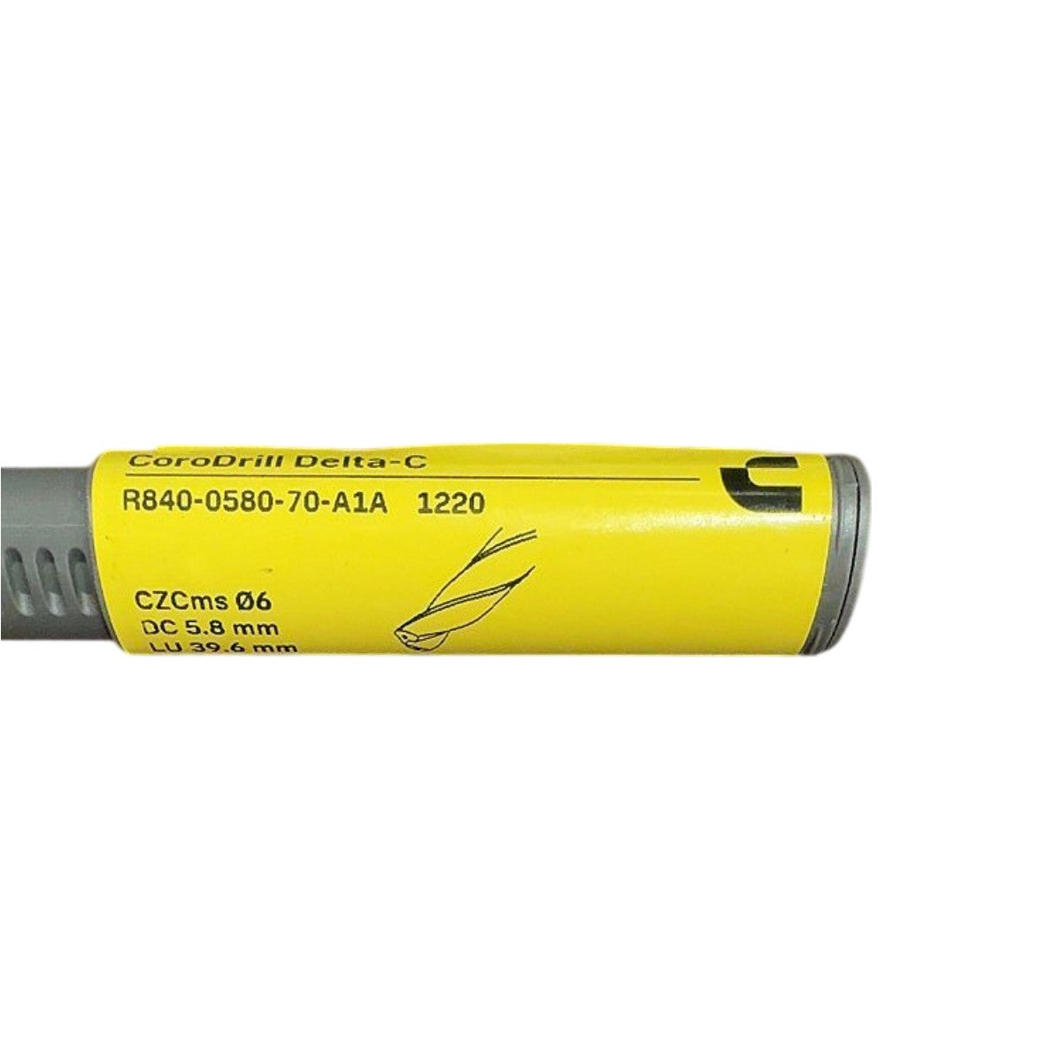 Sandvik R840-0580-70-A1A solid carbide drill