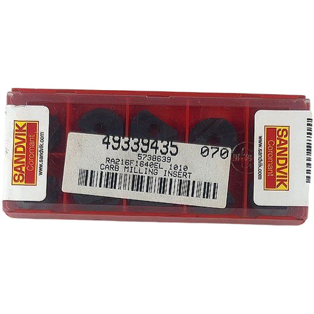 Sandvik RA216F-1640E-L 1010 carbide milling insert