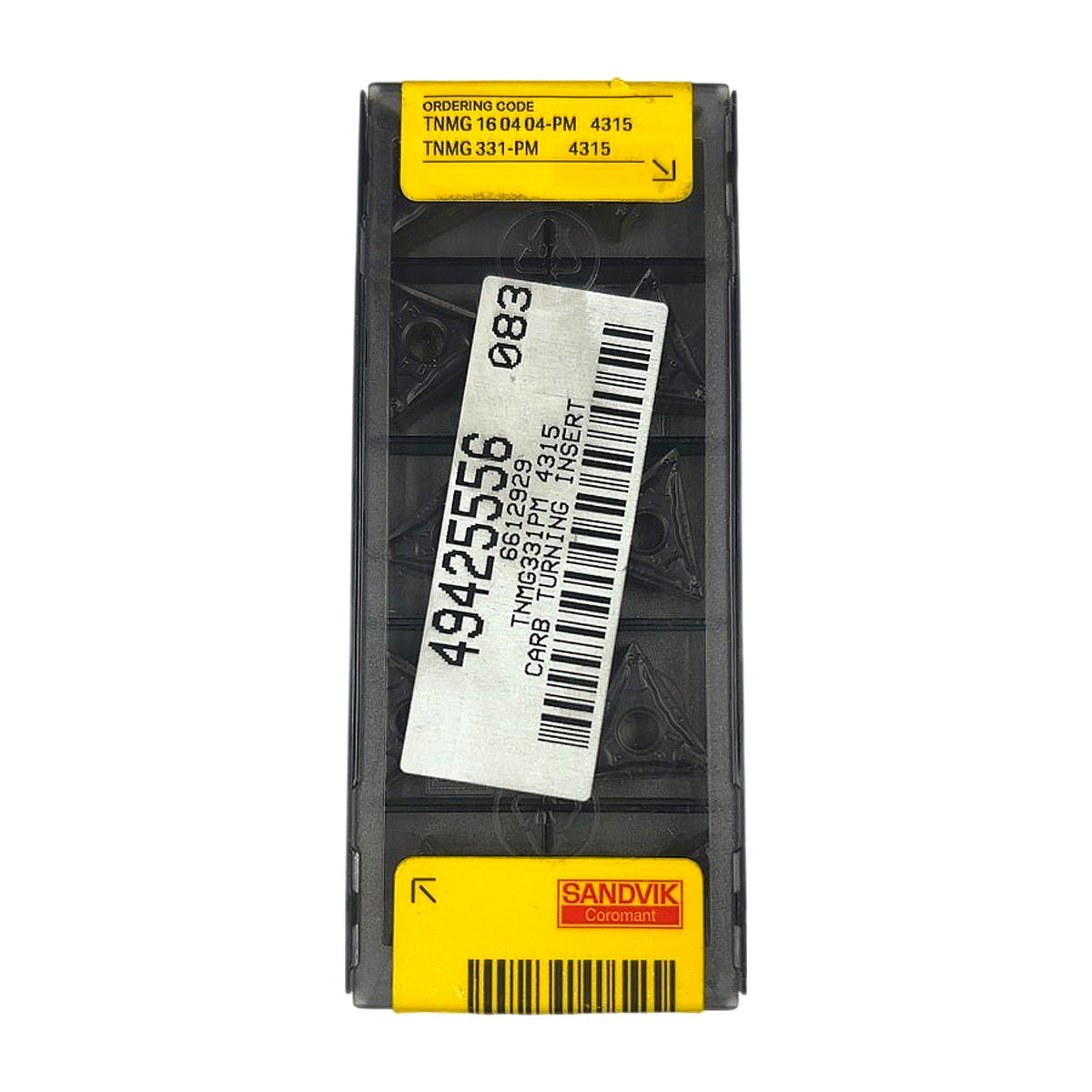 Sandvik TNMG 160404-PM 4315 CVD carbide turning insert