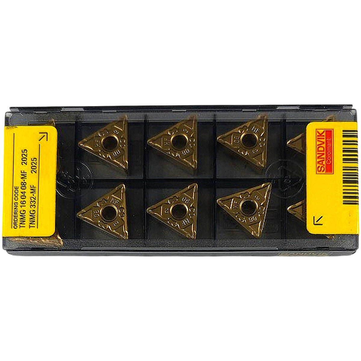 Sandvik TNMG 160408-MF 2025 CVD carbide turning insert