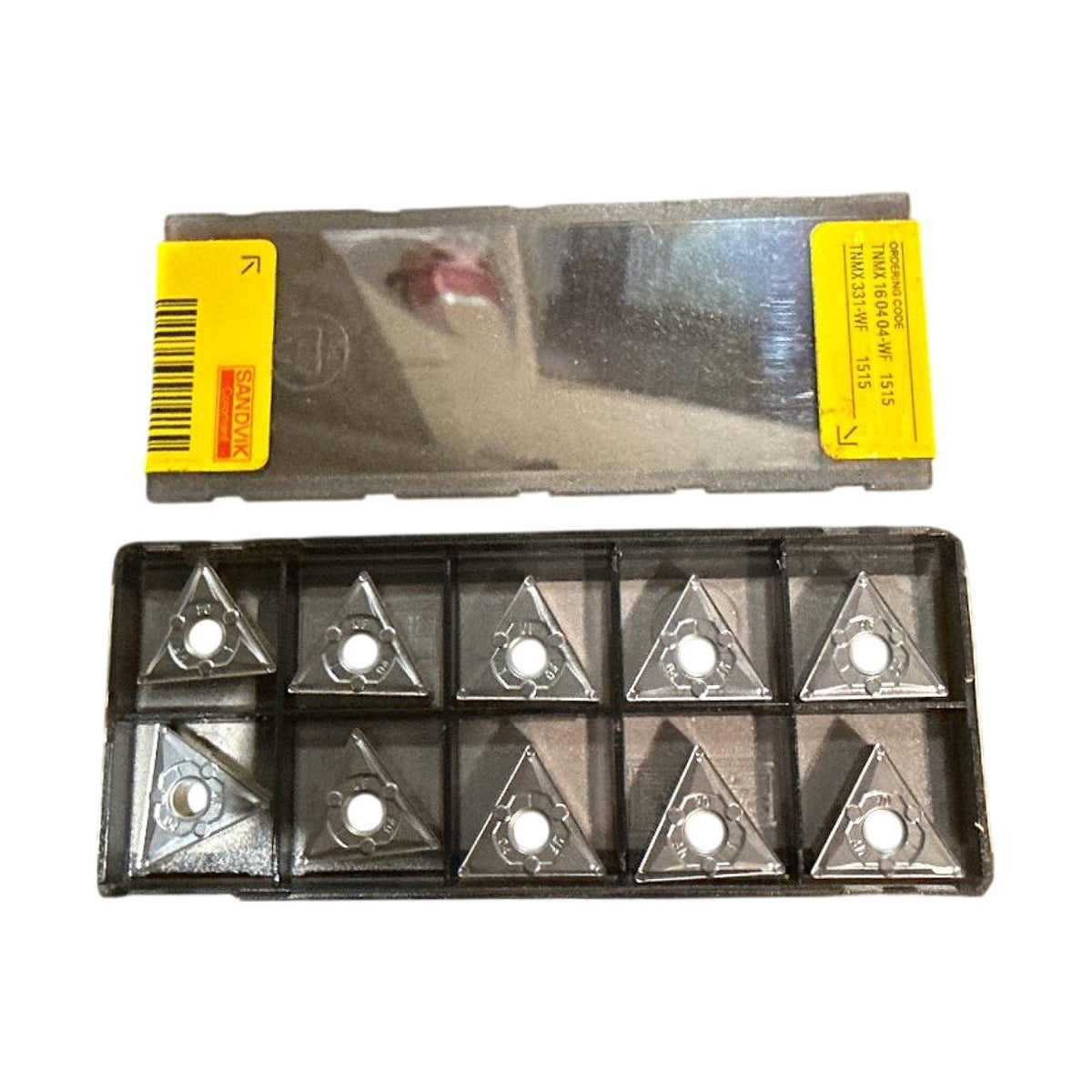 Sandvik TNMX160404-WF carbide turning insert