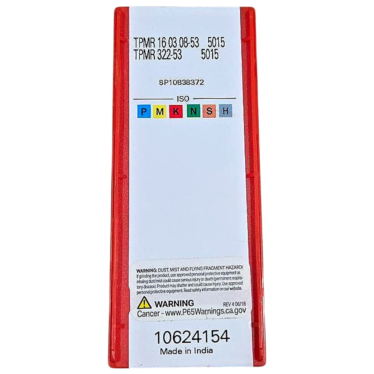 Sandvik TPMR 16 03 08-53 5015 carbide turning insert