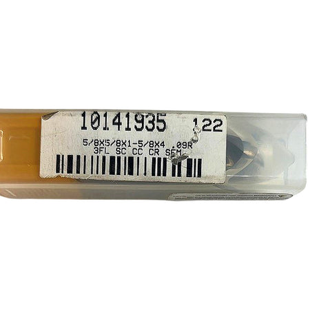 Sandvik WK-AL-30625-R090 H10F carbide corner radius end mill