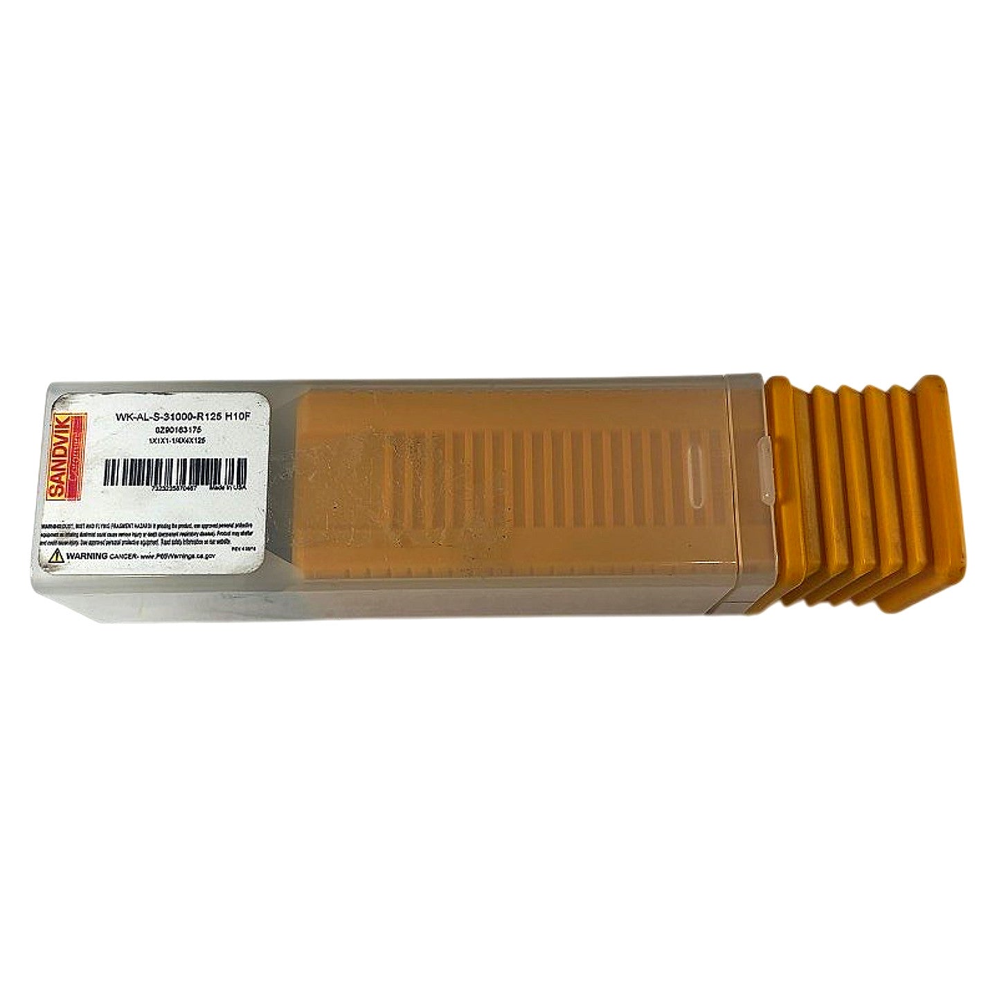 Sandvik WK-AL-S-31000-R125 H10F carbide end mill