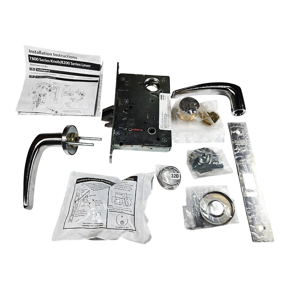 Sargent 8205 LNB 26D Mortise Door Lockset